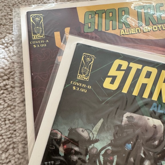 Star Trek Alien Spotlight Comic Collection - Borg, Vulcan, Klingons, Q, Romulans - Picture 10 of 10